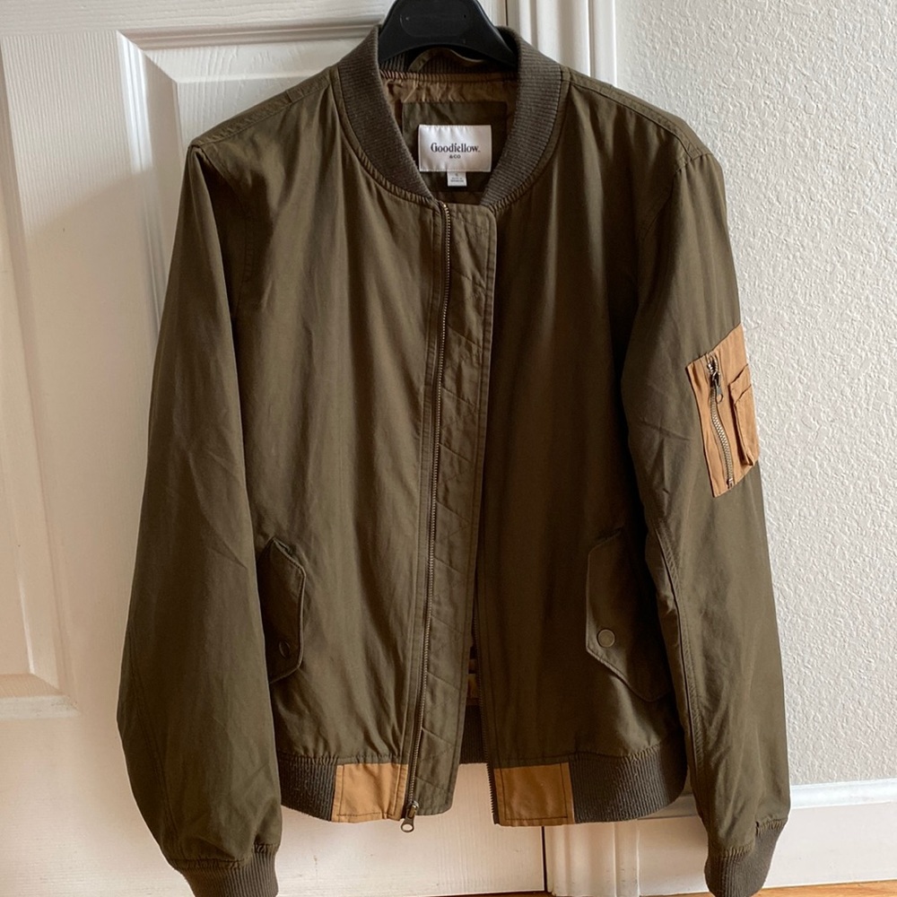 Men’s jacket dark green size S